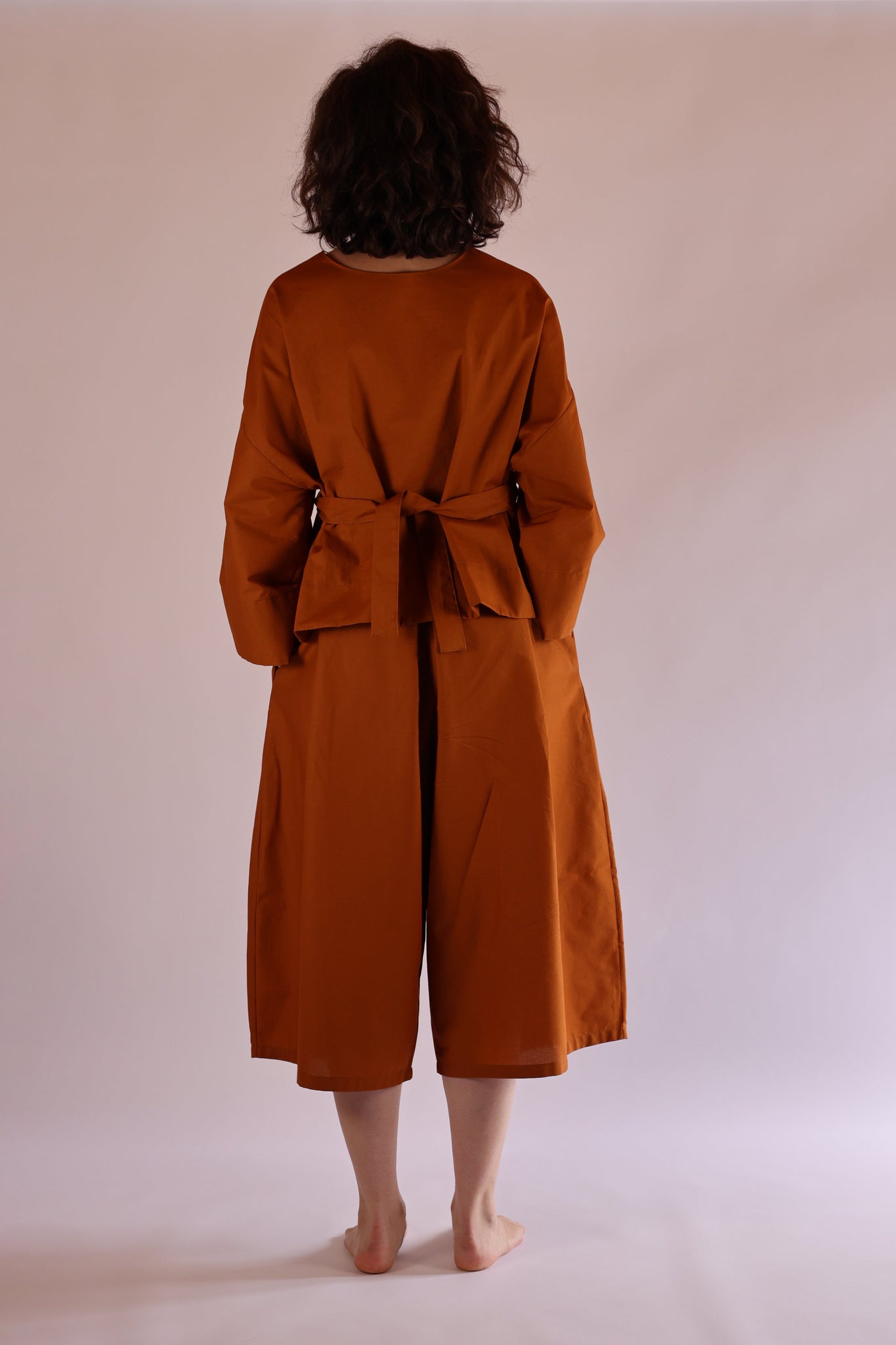 Lantern Pants | Organic Cotton Poplin | Deer