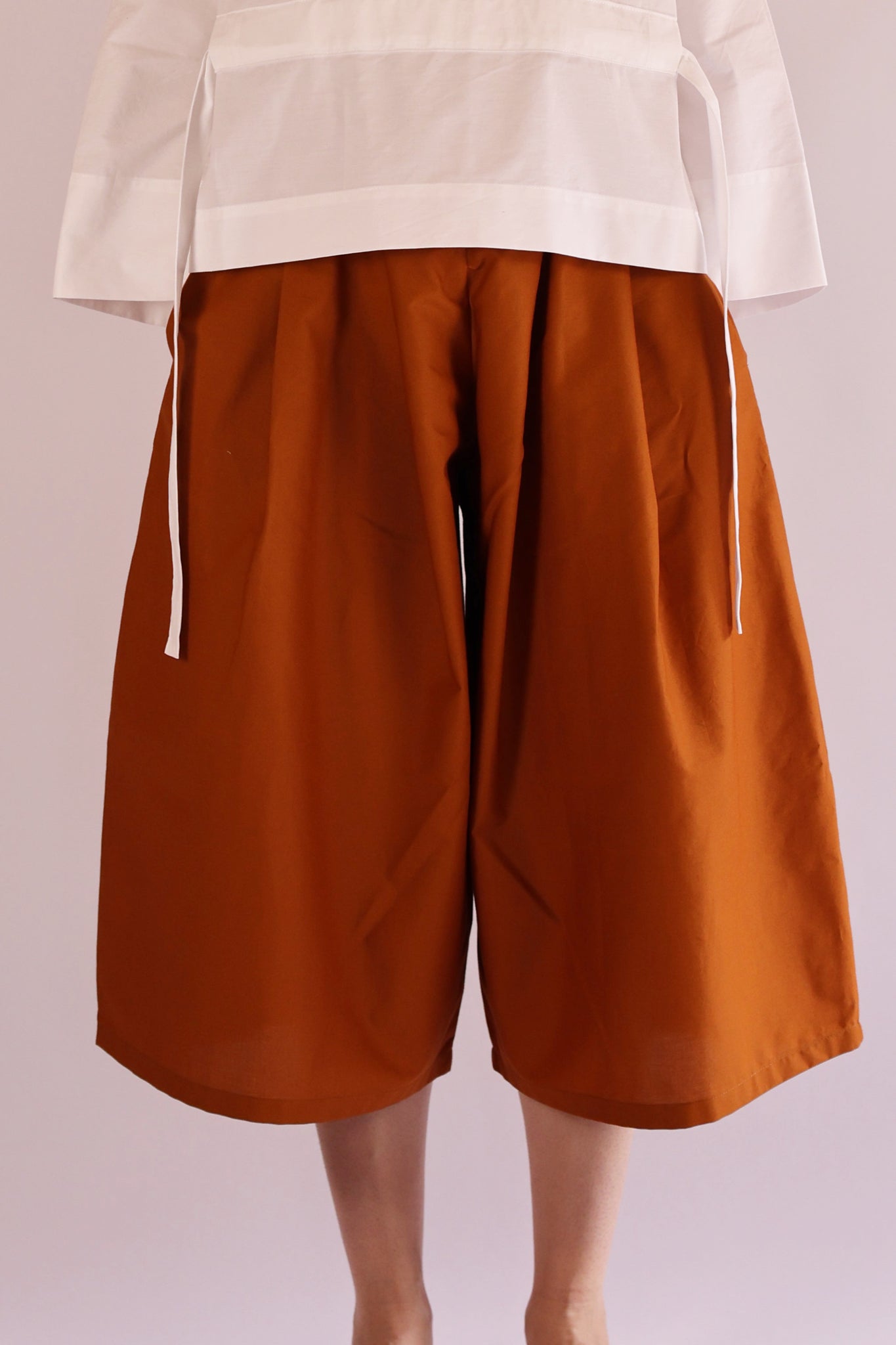 Lantern Pants | Organic Cotton Poplin | Deer