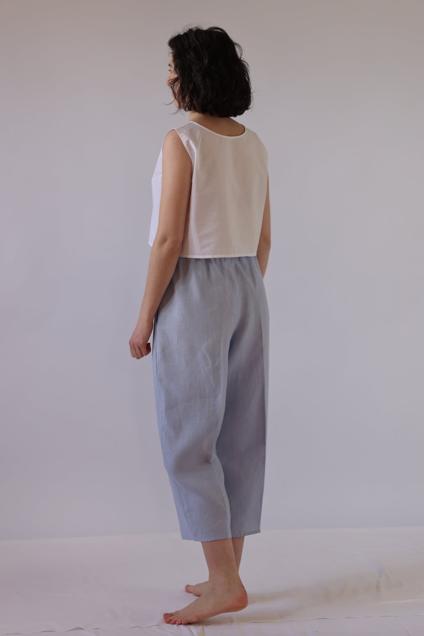 Easy Pants / Organic Hemp / Sky